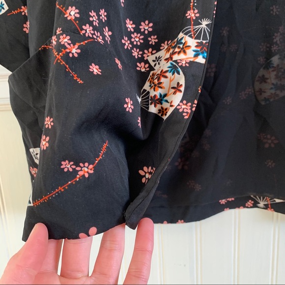 FOREVER 21 Short Sleeve Boho Kimono Cardigan Top - Picture 4 of 12